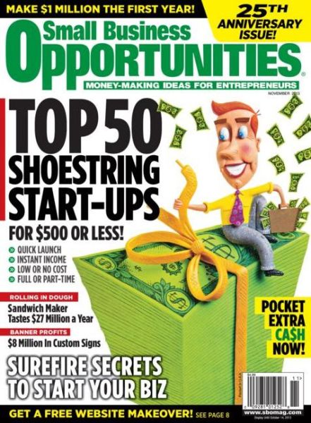 Small Business Opportunities Magazine Subscriptions | Renewals | Gifts