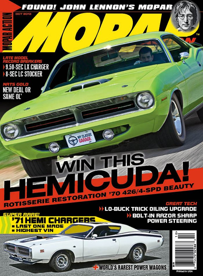 Chrysler action magazine subscription #5