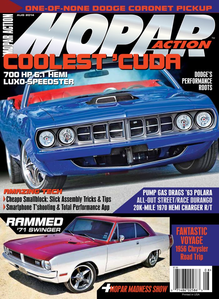 Chrysler action magazine subscription #2